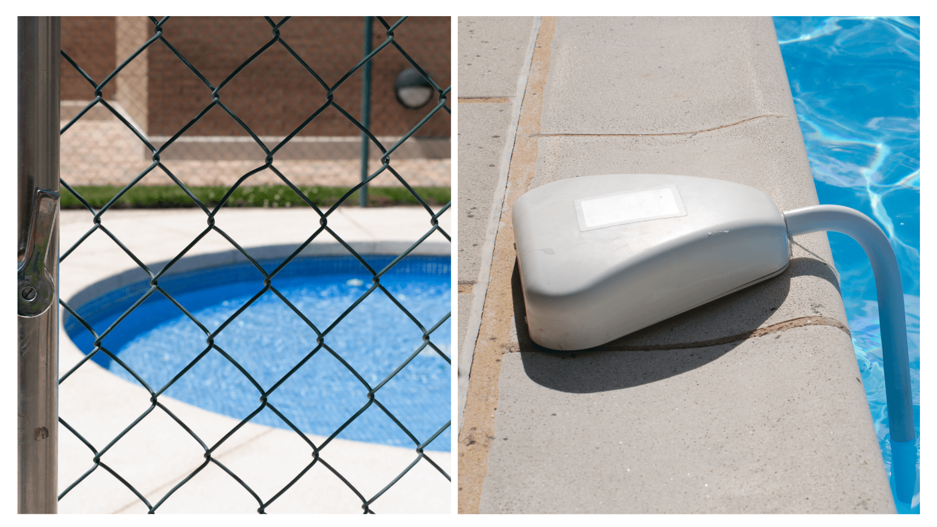 barrière et alarme pour piscine