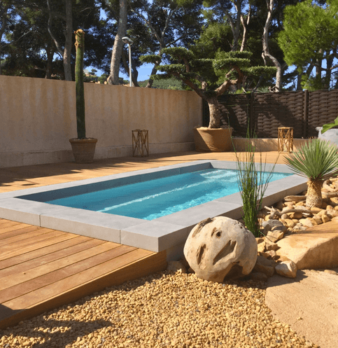 plunge pool piscine coque